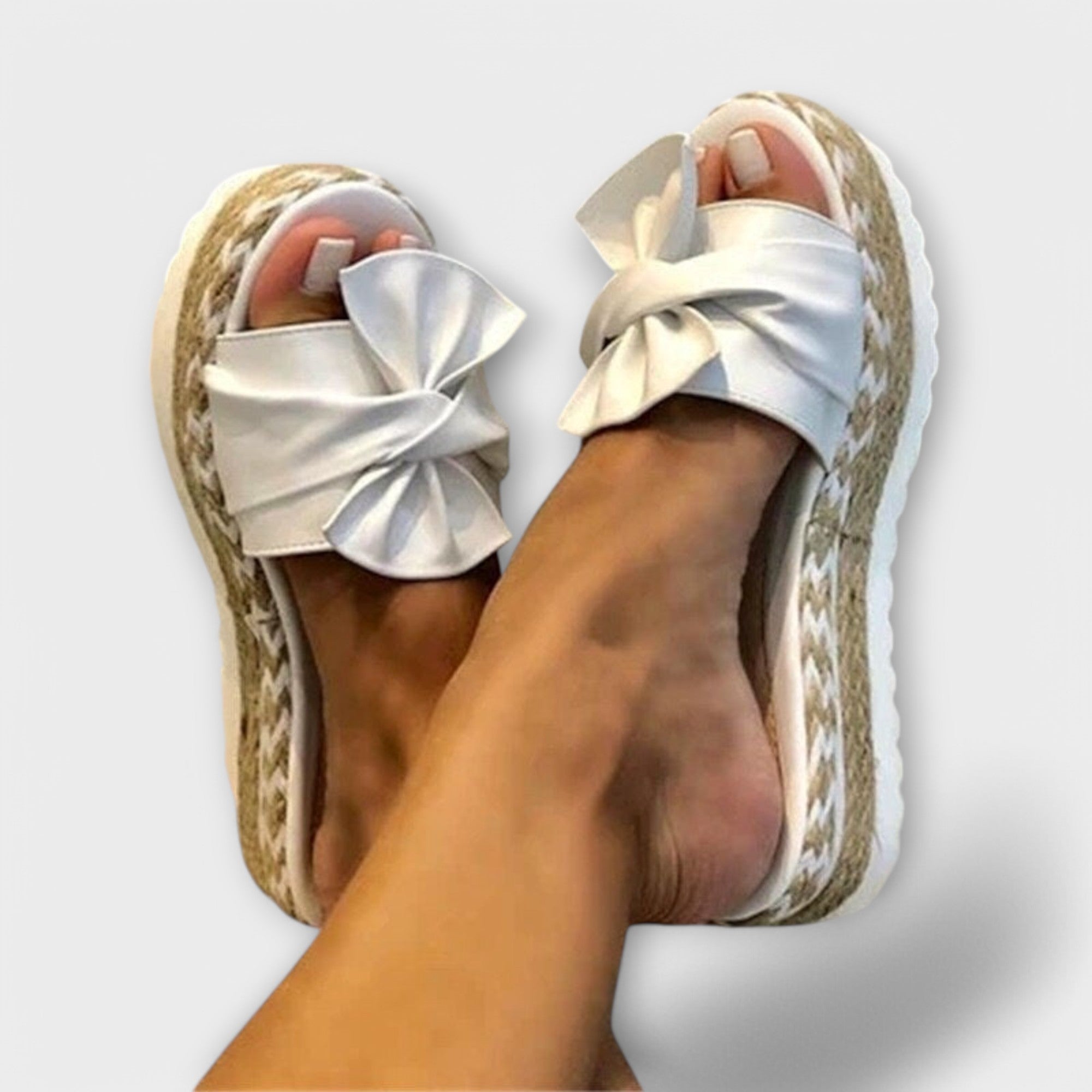 Orthopedic Sandals with Bow