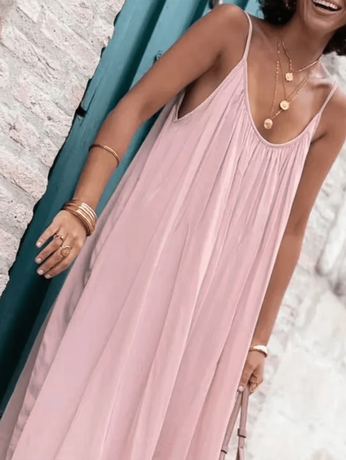 Lightweight Vacation Maxi Dress
