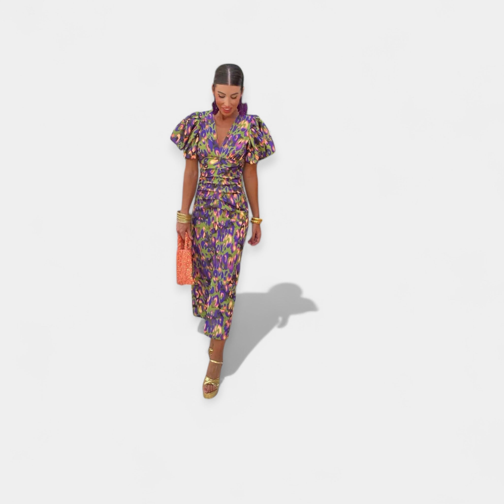 Simona – Airy Ruffle Dress