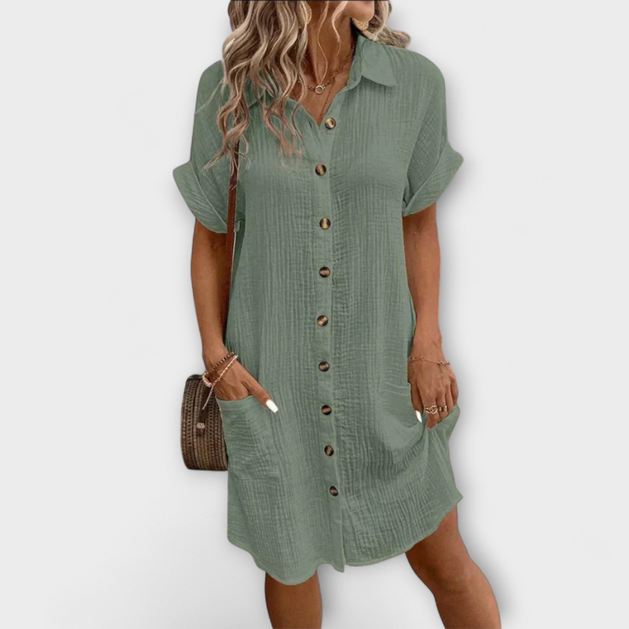Classic Polo Casual Dress