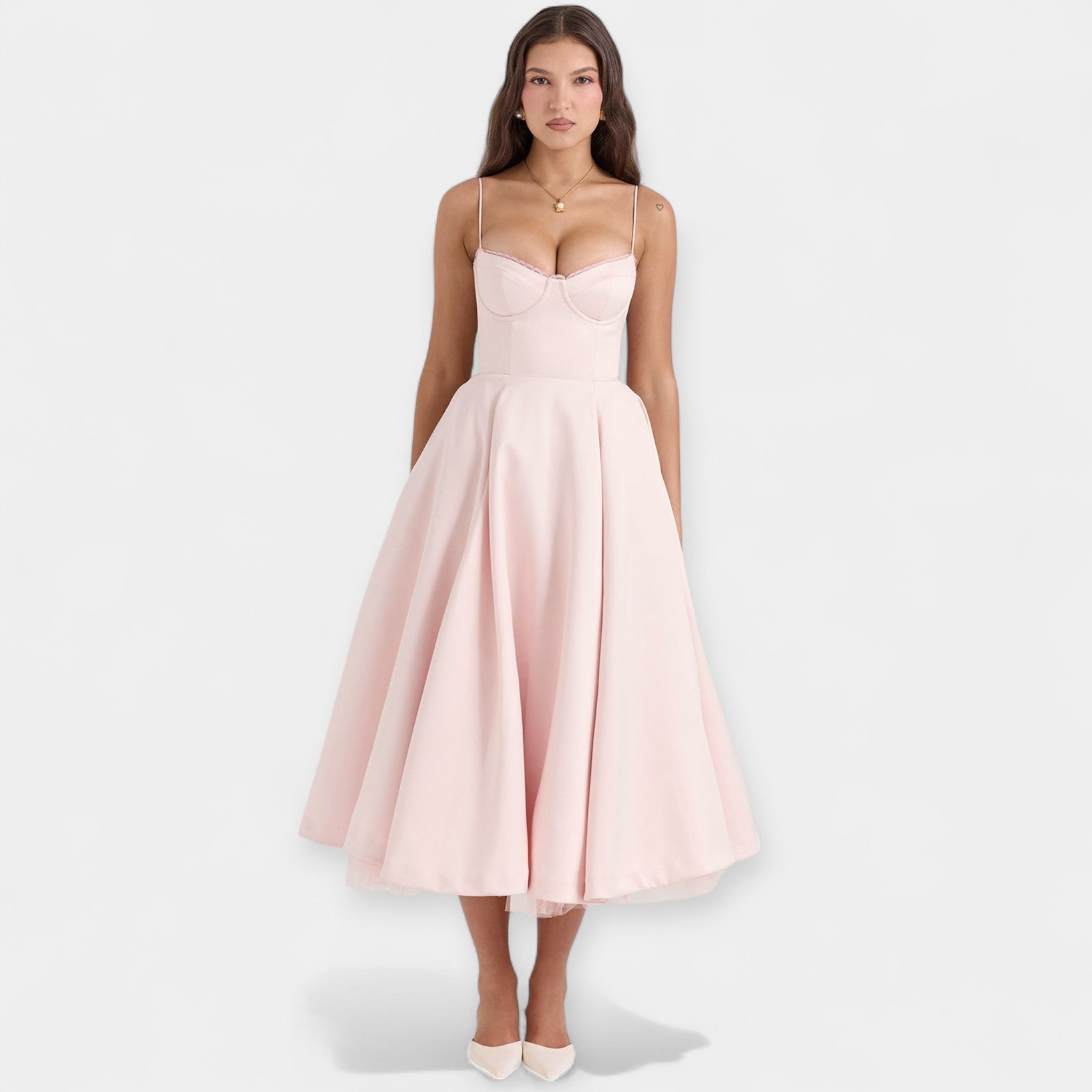 Thandi – Romantic Midi Dress