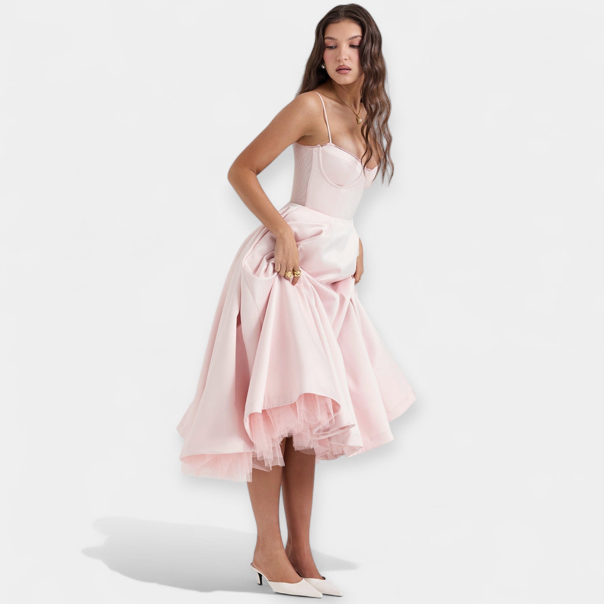 Thandi – Romantic Midi Dress