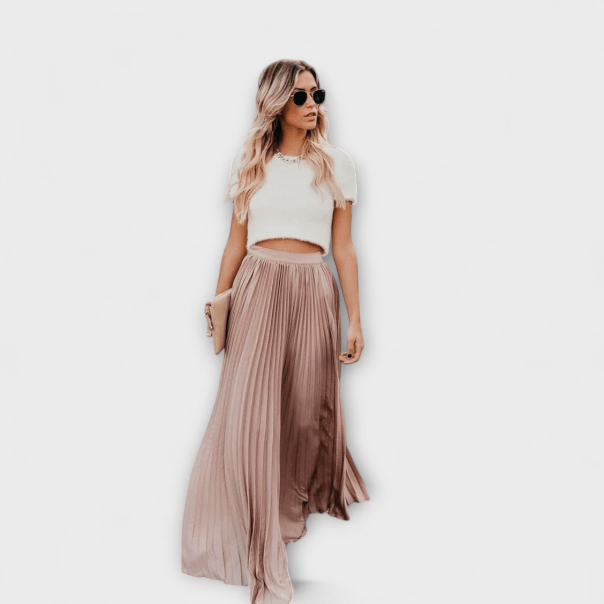 Ephersyn – Pleated Maxi Skirt