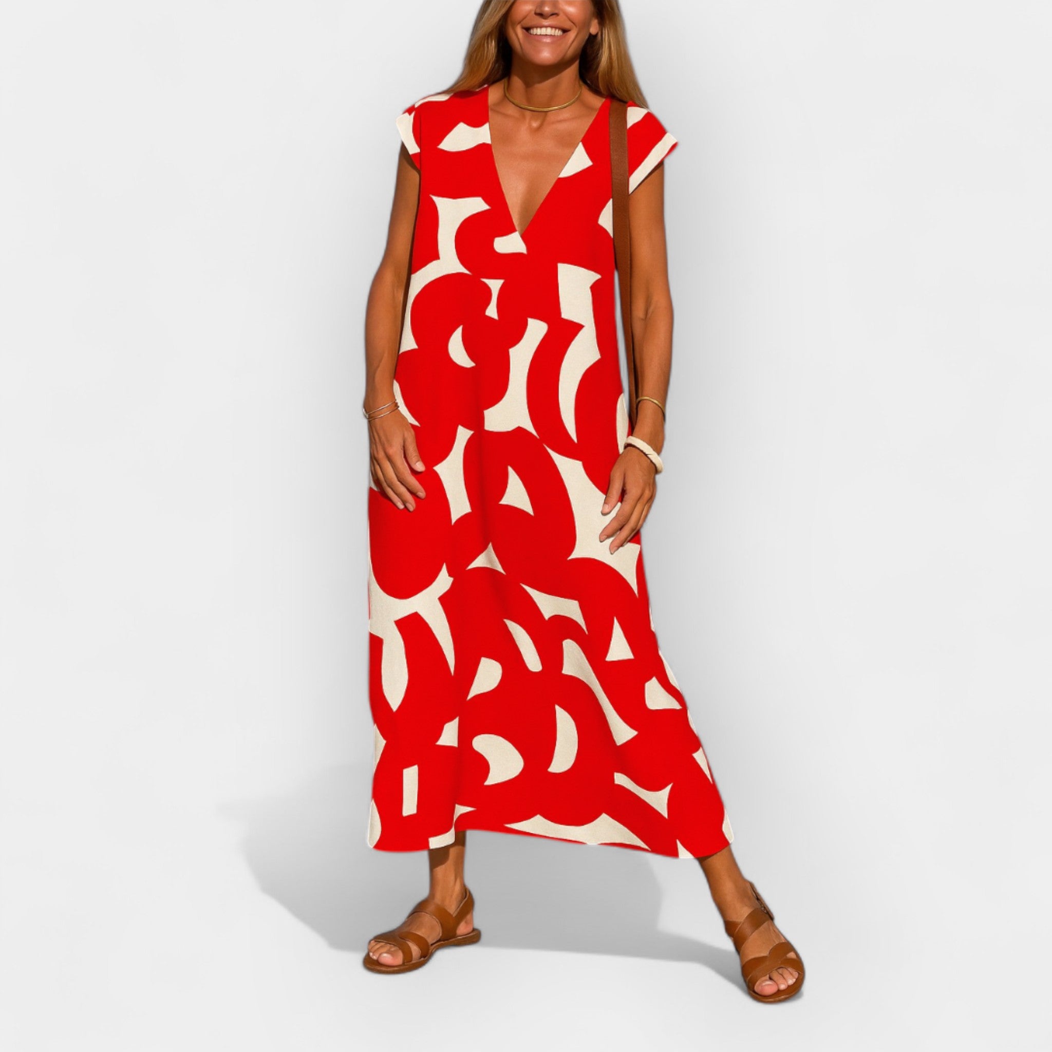 Thandiwe – Light V-Neck Dress