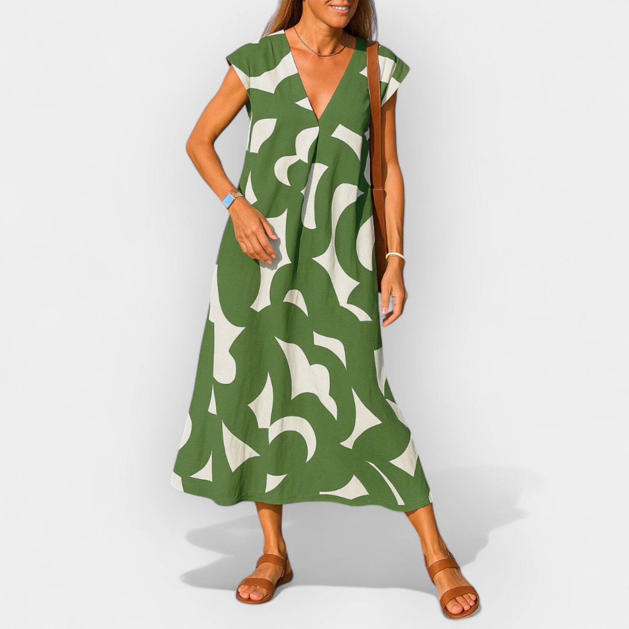 Thandiwe – Light V-Neck Dress