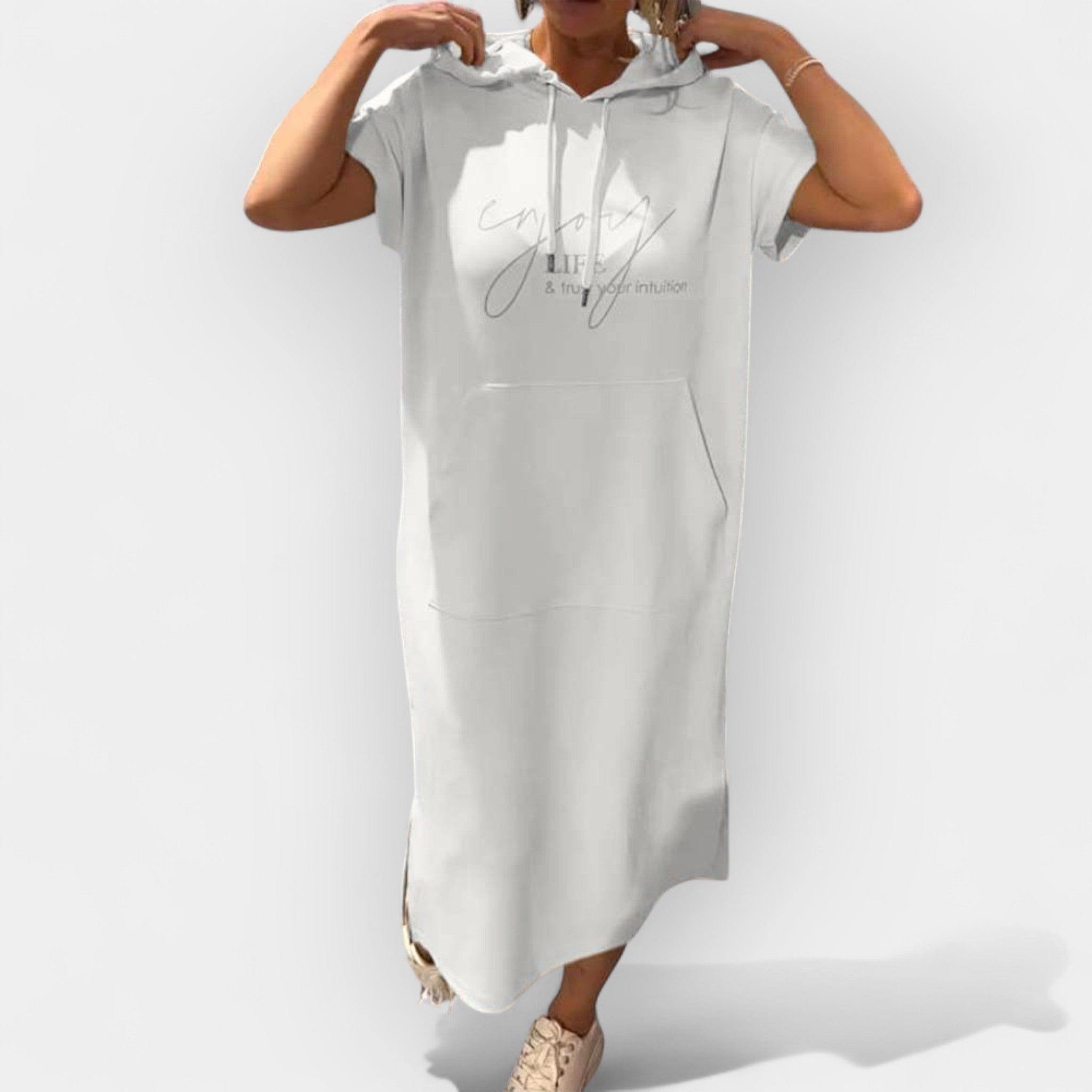 Tamara – Casual Dress with Hood