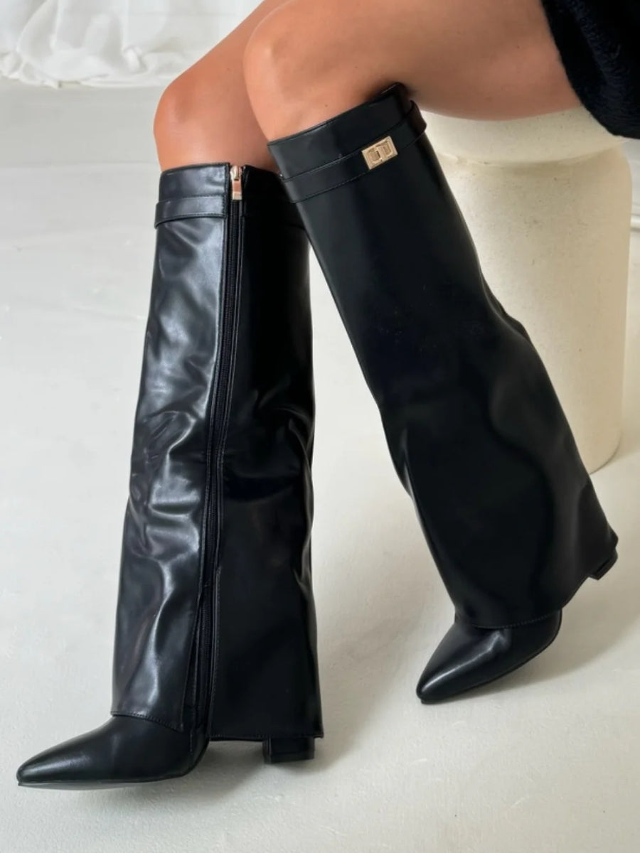 Elegant Knee-High Boots
