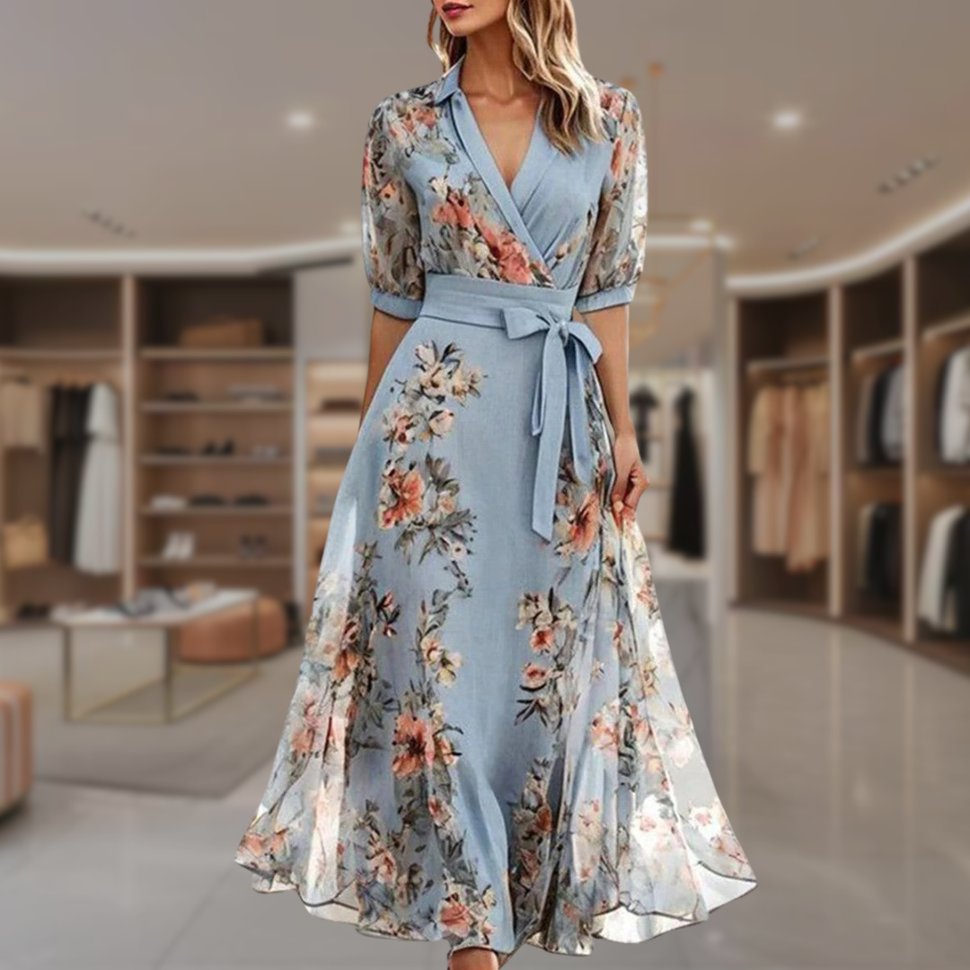 Aurora | Elegant Floral Dress