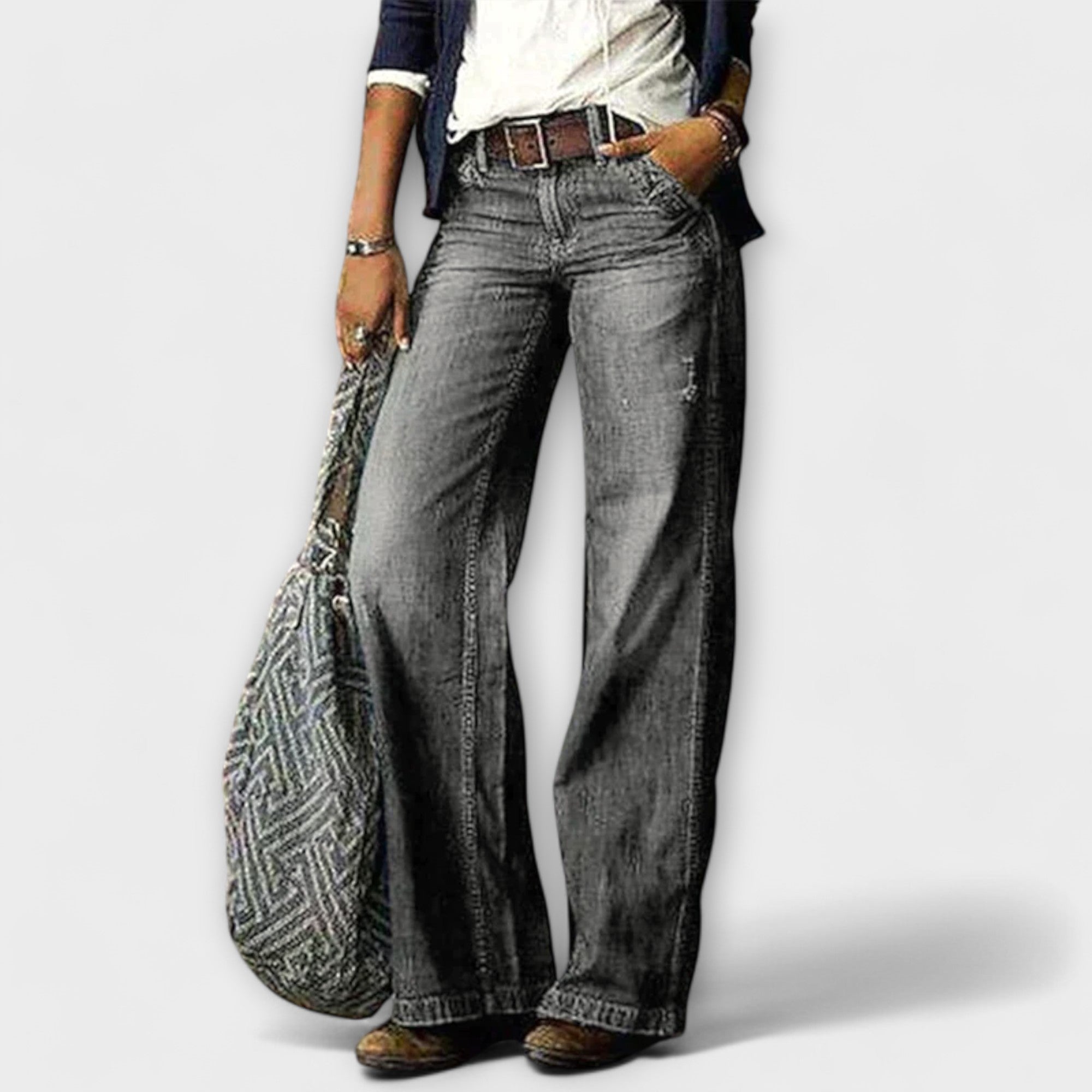 Wide-Leg Jeans