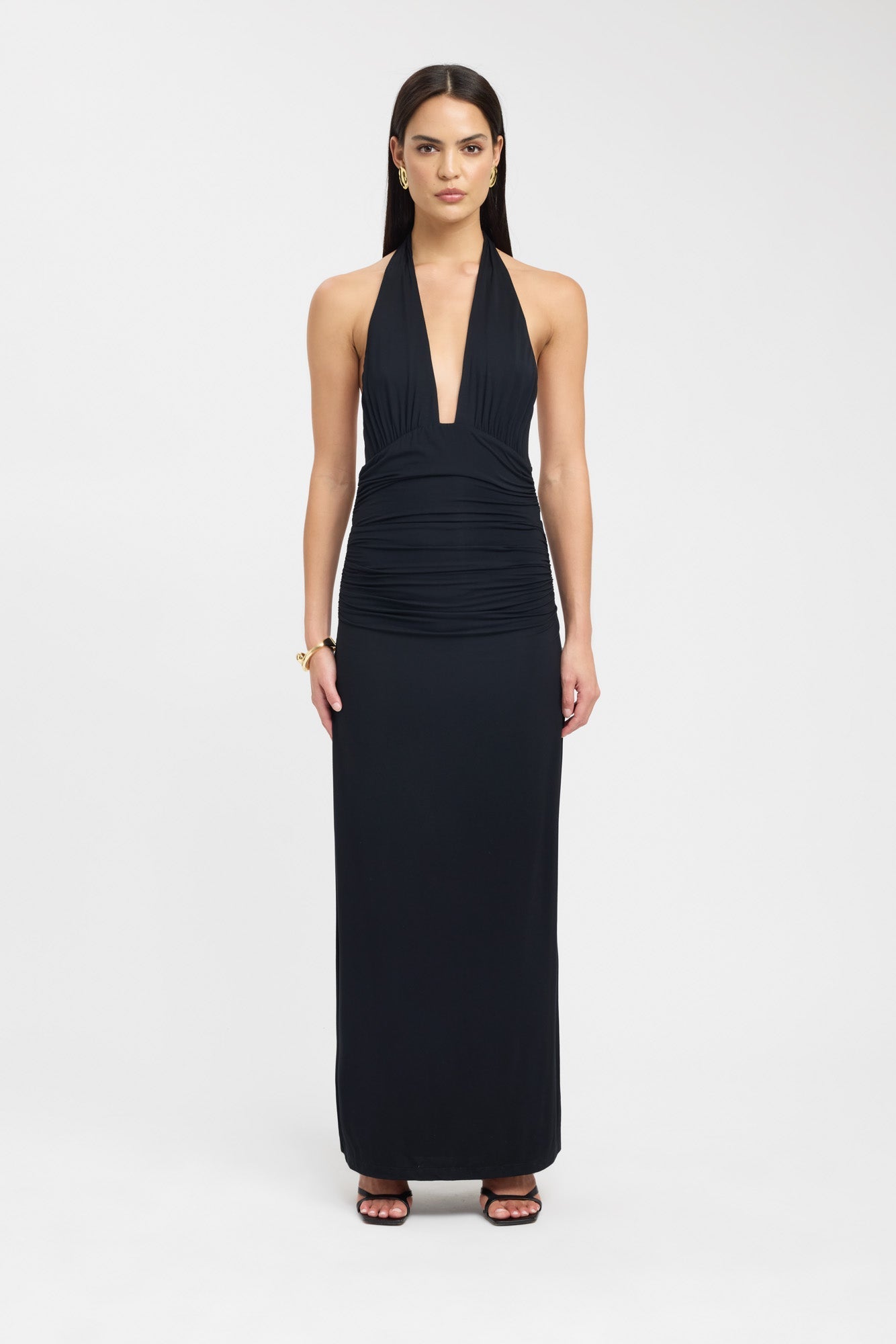 Lerato – Elegant Halter Neck Maxi Dress