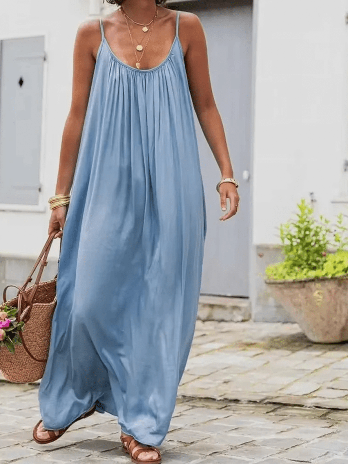Lightweight Vacation Maxi Dress