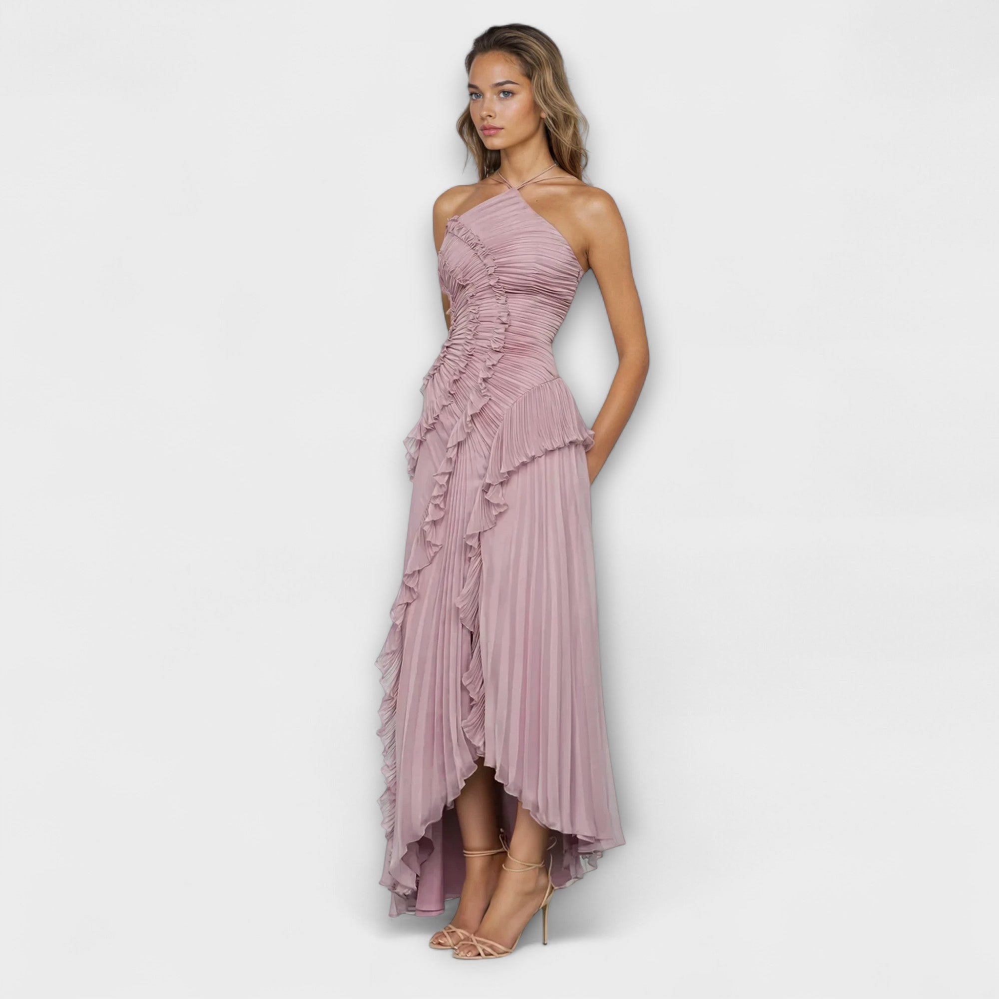Khanya – Sleeveless Elegant Maxi Dress