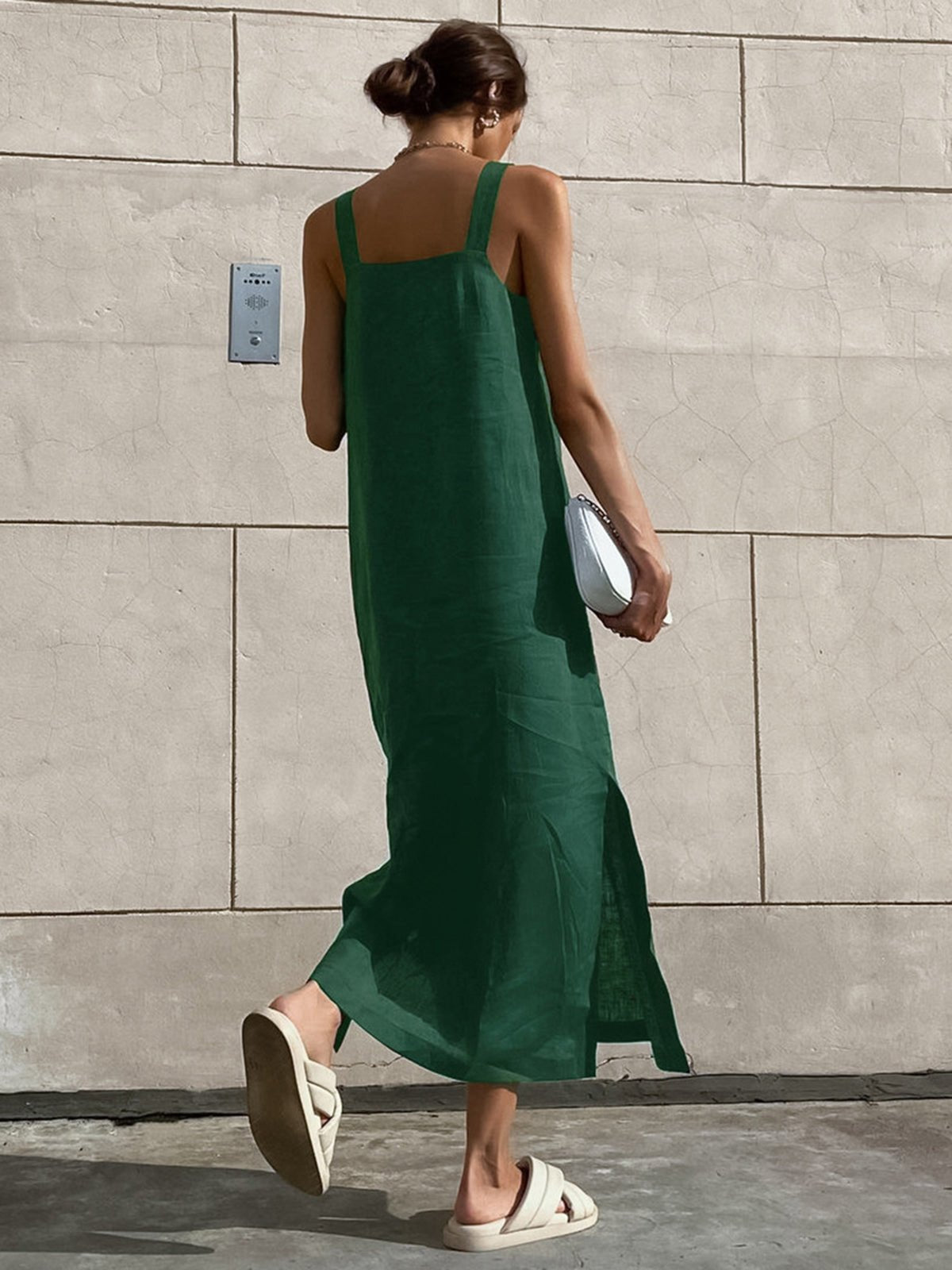 Timeless Square Neck Midi Dress
