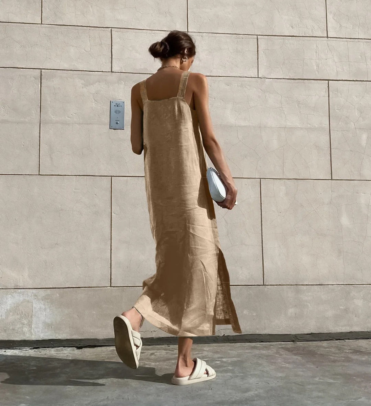 Timeless Square Neck Midi Dress