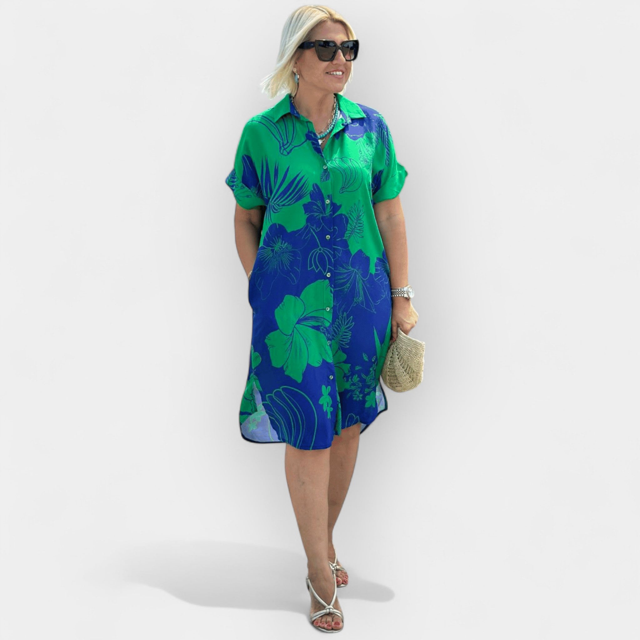 Summer Floral Print Dress